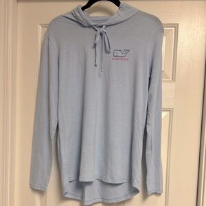 EUC Women’s Vineyard Vines Hooded Edgartown Shirt, Size Small
